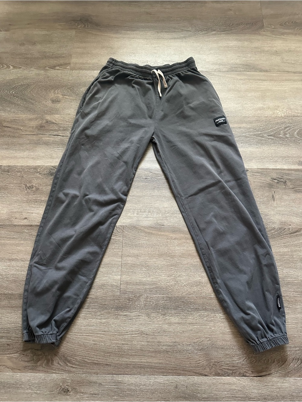 Nununu World Big Kids Boys Lightweight Cotton Gray Jogger 15-16T Sweatpants